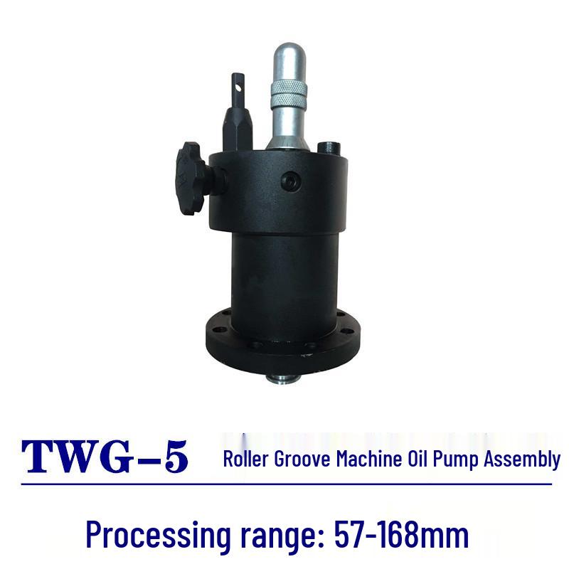 Tuwei Electric Grooving Machine TWG-5 with 8" Knurling Wheel & Upper Pressure Roller Guide