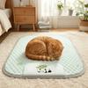 Soft Dog Cool Mat Anti-slip Pet Sleep Mat Cartoon Dog Bed Pad  for Cats and Dogs
