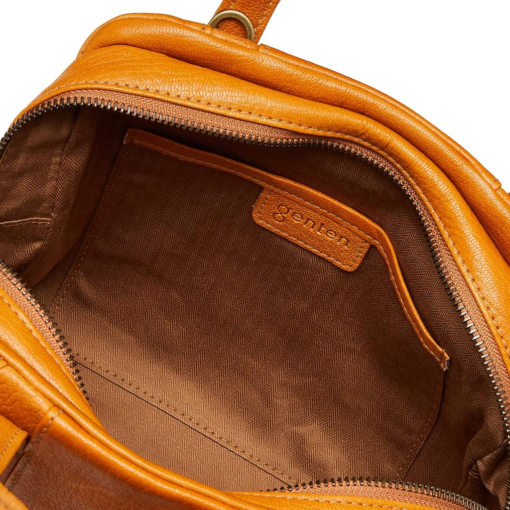 2WAY Boston Bag Goat Basic Camel [Genten]