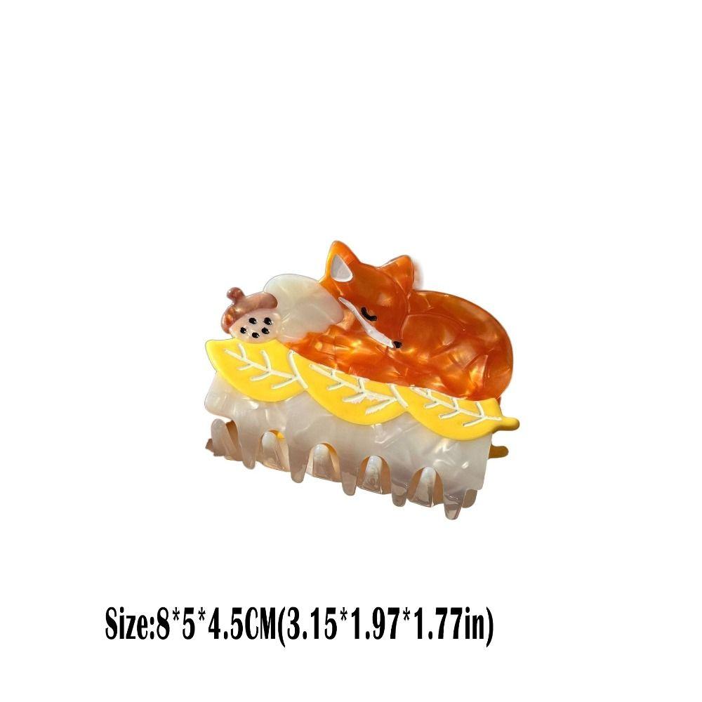 Acetate Acrylic Shark Clip Animal Theme Hair Accessories New Animal Claw Hair Clips