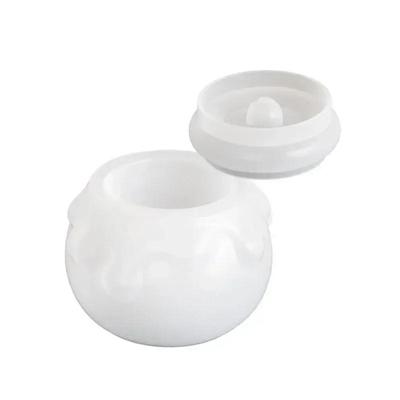 Kerzenbecher Schmuck Ornamente Silikonform Kerzenhalter DIY Tropfenharz Gips Creme Honigglas Aufbewahrungsbox