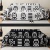 Abstract Painting Style Sofa Cover All-Inclusive Full Set Sofa Cushion Four Seasons Universal Non-Slip Cover Cloth Simple Sofa Towel