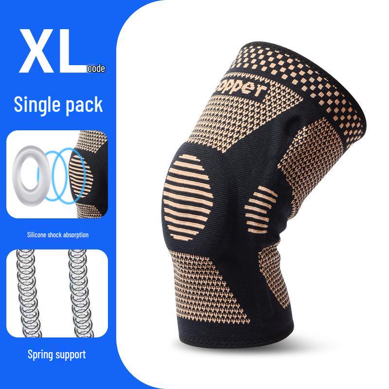 Copper Fiber Compression Knee Brace for Sports
