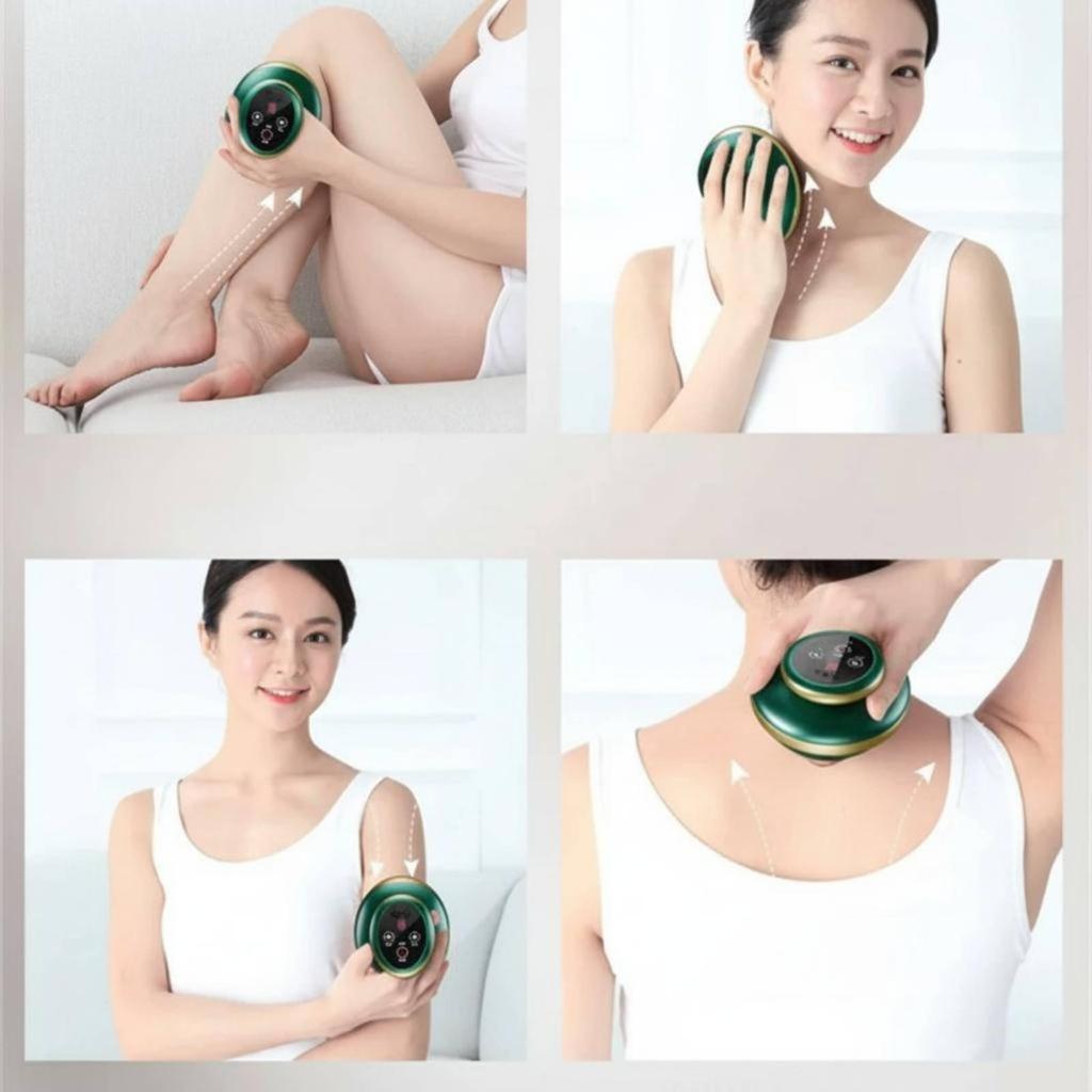 Electric Gua Sha MultiFunctional Heated Body Scraping Tool Adjustable Intensity Portable Power