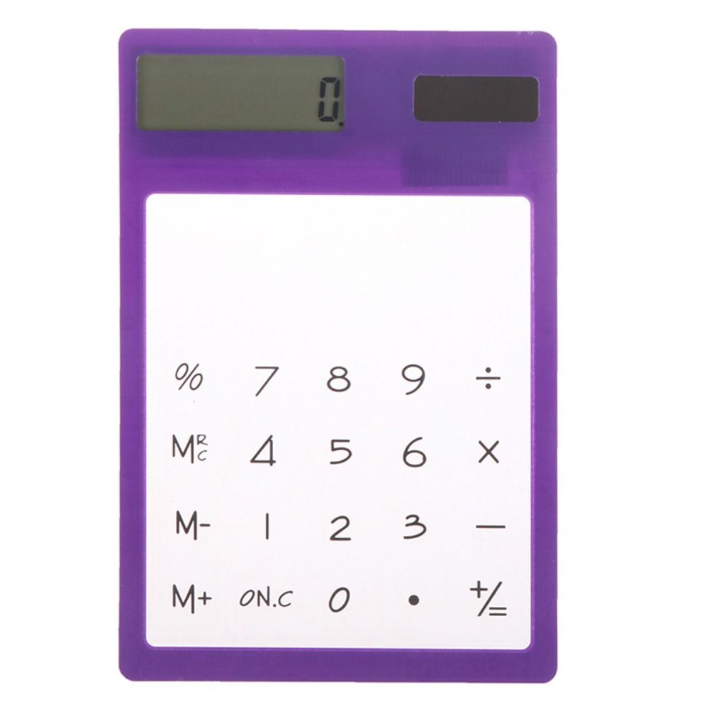 8-Digit Display Mini Calculator Ultra Slim Solar Calculator Student Calculators  School Office