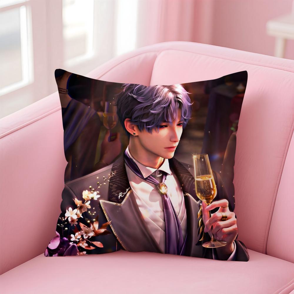 

Game Rafael Love DeepspaceCool Cushion Cover Pillowcase Short Plush Invisible zipper Room Sofa Cushion Cover 30X30cm
