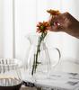 Classic Glass Tea Pitcher Transparent Handle Milk Coffee Cup Heat-Resisting High Borosilicate Glass Coffee Pot Fruit Juice Water Jug