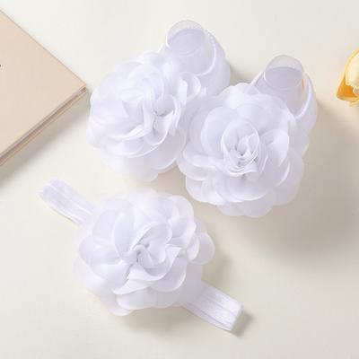 Frühling Baby Süße Mädchen Prinzessin Stirnbänder Socken Set Spitze Blume Neugeborenen Stirnbänder Elastische Söckchen Haarbänder Haaraccessoires