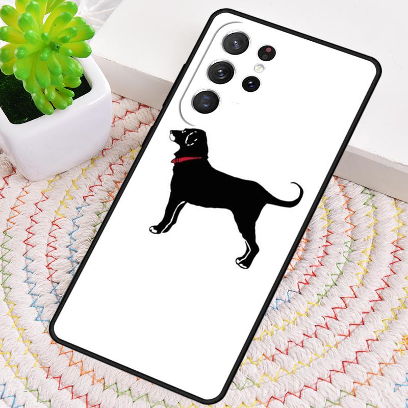 Cute Labrador Puppy Dog Phone Case for Samsung Galaxy note 10 pro S26 Ultra S23 S24 FE S25 S21 S22 PLUS shockproof Cove