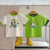 Zhili Summer Kids' Color Block Casual Wear: Comfortable, High-Quality, Printed Design for Children