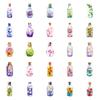 50 Neue Kreative Blumen Welt Graffiti Aufkleber DIY Skateboard Kühlschrank