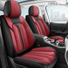 Five Seater Standard Version Car Seat Cover | Durable, Scratch Resistant, Easy To Install Faux Leather Seat Cover, Universal Fit for All Seasons