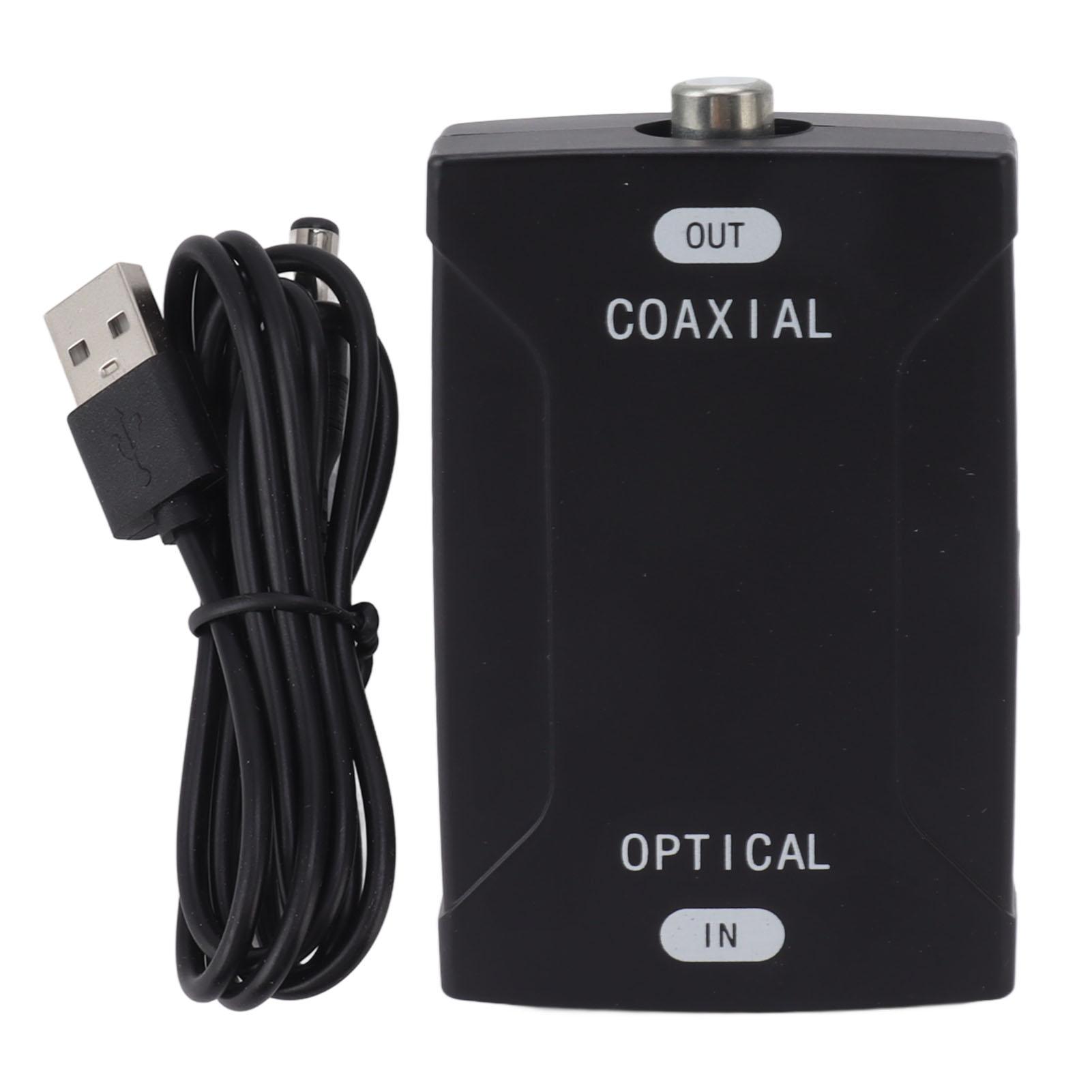 

Coaxial Optical Converter Digital Sound Converter Bidirectional SPDIF Optical Sound Adapter Repeater
