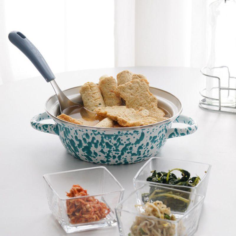 Surfinia Mini-Servierlöffel aus Edelstahl mit pastellfarbenem Griff