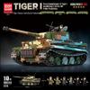 WWII Military Tiger & Panther Tank Building Blocks - Armored Vehicle Assembly Toy Gift