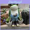 Niedliches Harz-Frosch-Hängedekor Miniatur-Gartendekoration Für Büro- und Heimdekoration