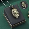 Fashionable Tian Qi Da Sheng Sun Wukong Pendant Necklace For Men With Retro Style And Finish Quality