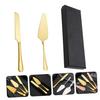 GRADENEVE 1 Set Cake Knife Set, Birthday Cake Knife, Cake Cutting Accessories for Wedding Cakes, Cake Scraper, Cake Cutting Supplies, Cake Spatula and