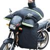 Men's Fleece-Lined Waterproof Electric Motorcycle Winter Windshield