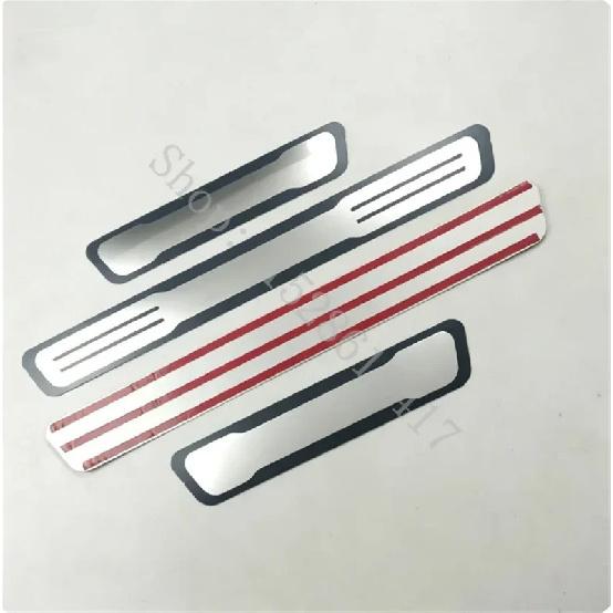 Stainless Sticker Door Sill Scuff Plate Guards Threshold Pedal Trim For CAPTUR 2016 2017 2018-2025 Car Accessories