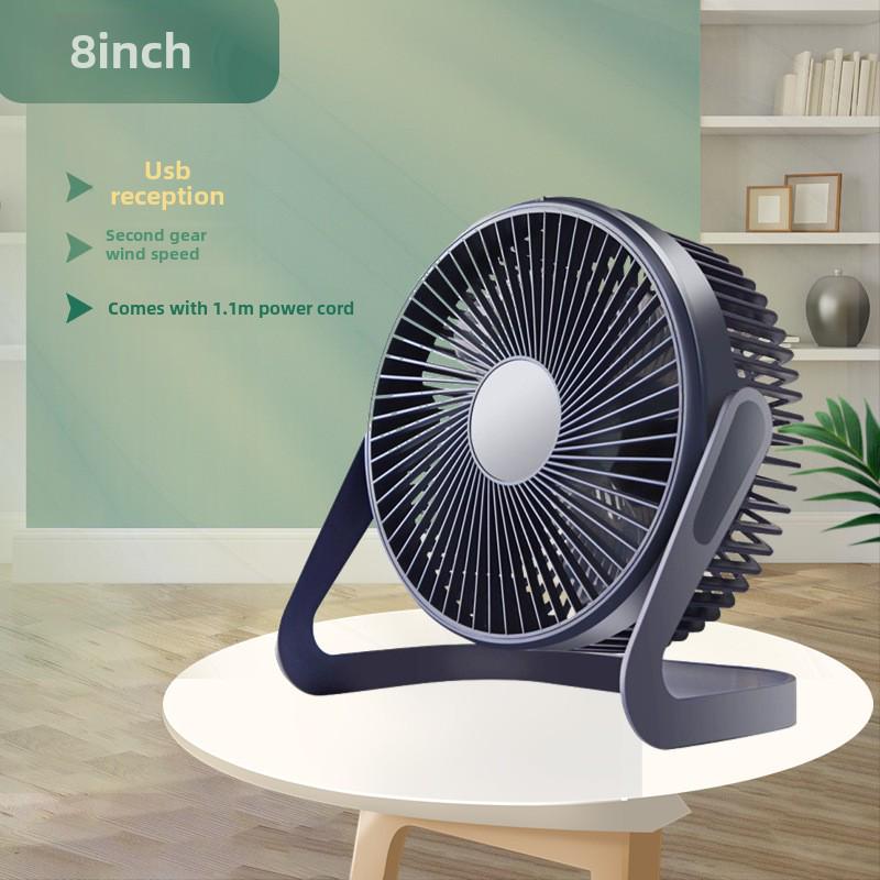 Mini ventilator de birou portabil USB pentru birou și cămin