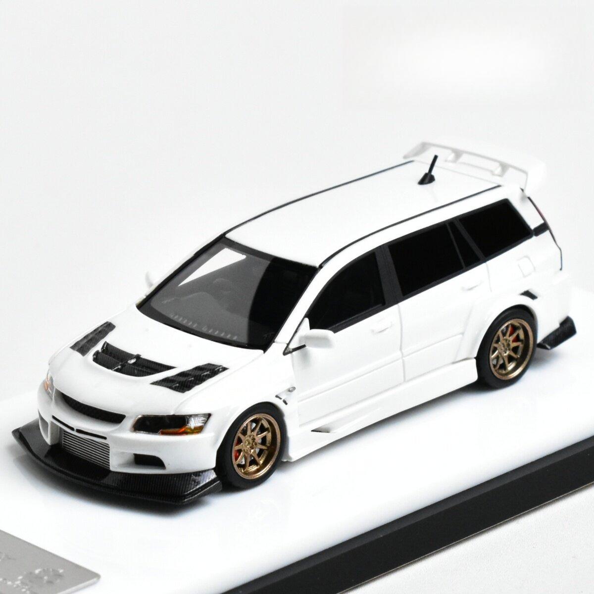 

404Error 1/64 Travel Version Mitsubishi EVO IX Resin Car Toy Die Casting Metal Model Series Boy Christmas Gift