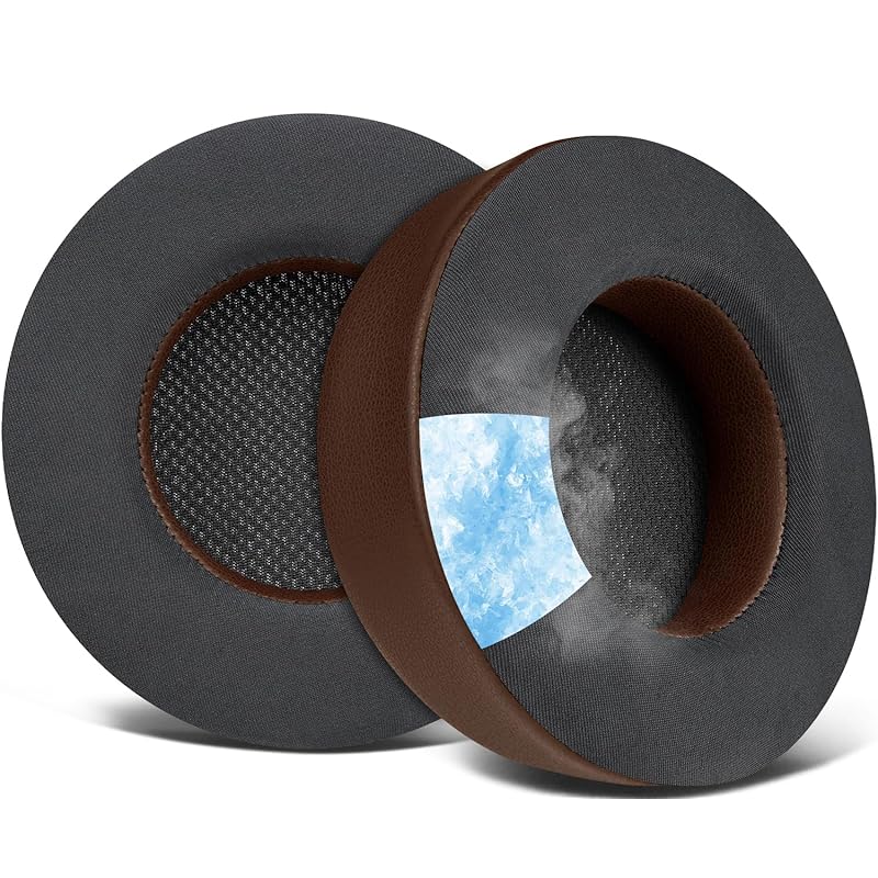 

SOULWIT cooling gel ear pads ear cushion correspondence Corsair Virtuoso RGB Wireless XT Compatible with SE headphone pad make it thicker replacement