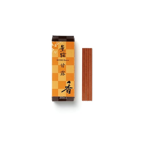Kunro Kanro Incense Sticks, 20 Sticks, 212023, Shoyeido, Made in Japan