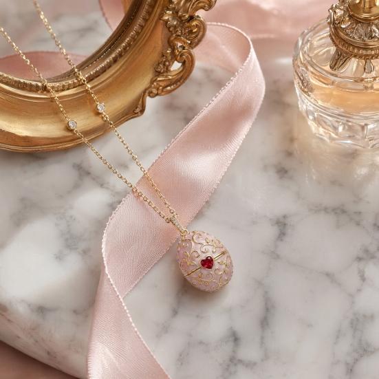 Elegant Retro Style Necklace Copper 2.7 Cm 1 Pc