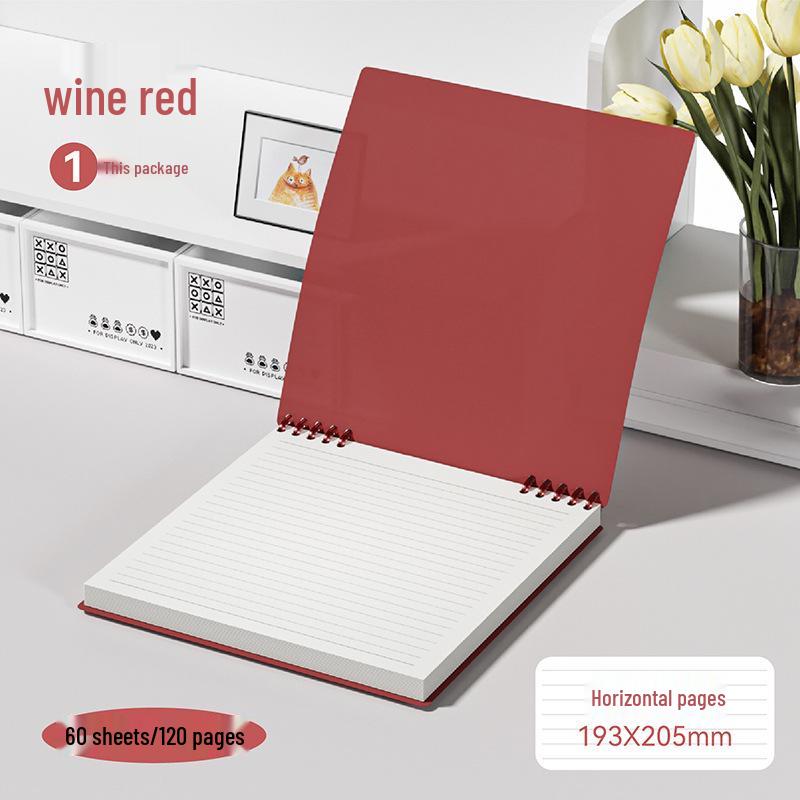 B5 Vintage High-Value Notebook for Students - A5, Extra Thick, Detachable, Gentle On Hands