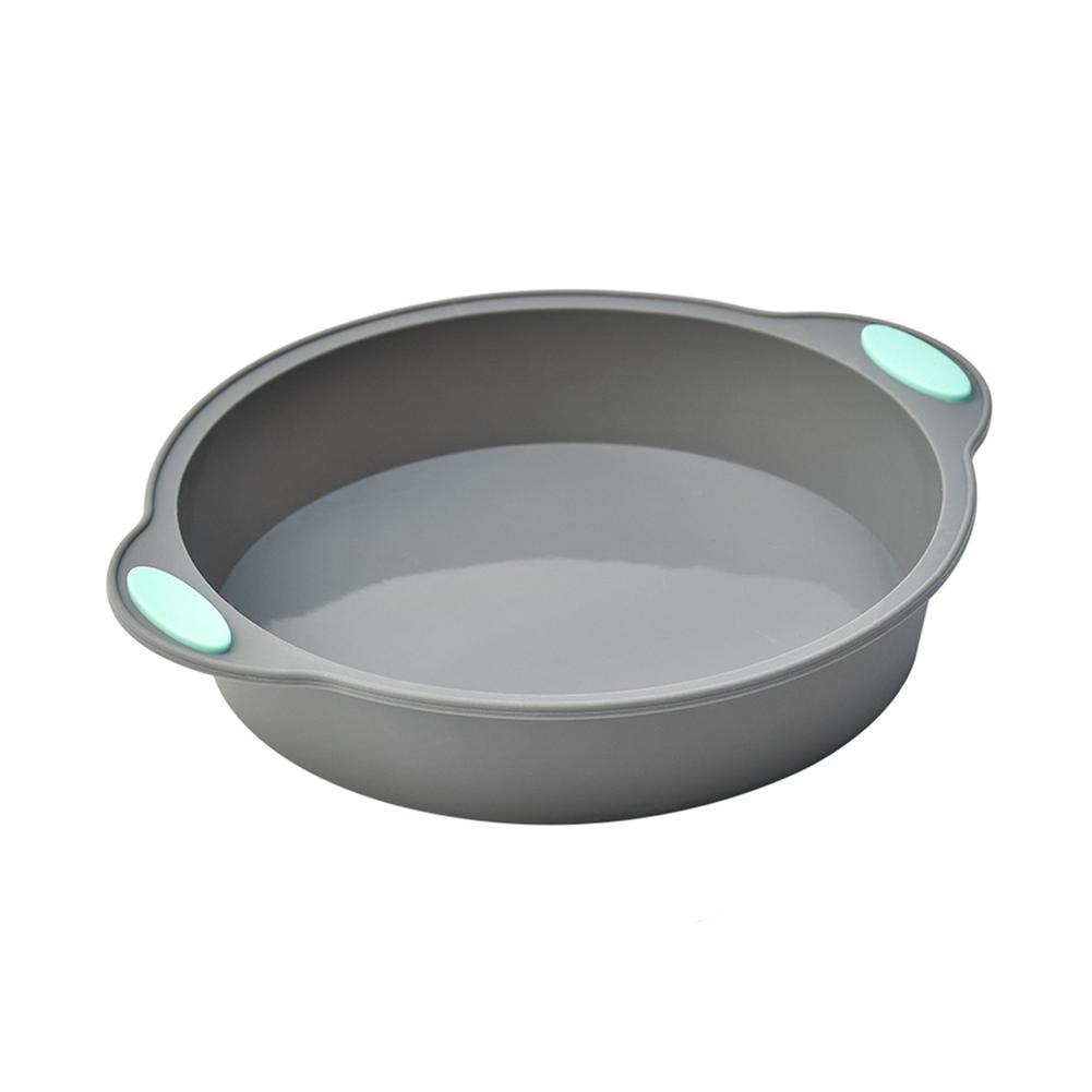20CM Chiffon Cake For mold Silicone Rotundity Design 3.5CM Depth for Baking Toast Cakes Desserts Flexible Easy Clean Material