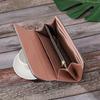 Damen Geldbörsen Vintage Geweihmuster Lange Geldbörse - Clutch Geldbörse Münzfach Kartenhalter