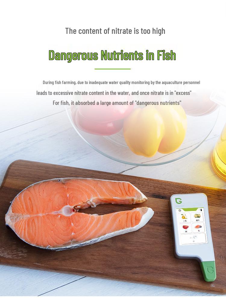 GreenTest 1 Portable Nitrate Tester for Fruits and Vegetables with Capacitive Screen