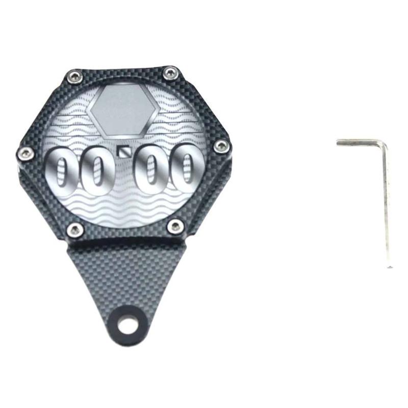 Motorcycle Tax Disc Multicolor Plate Holder Metal Card Hanger Label Holders Scooters Bikes Replacement Parts Beige