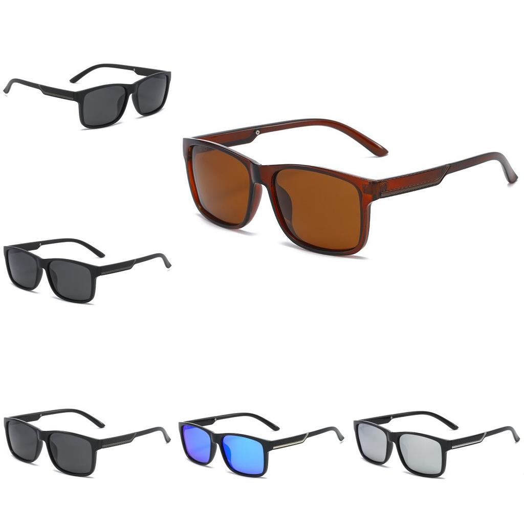 Men's New Classic Versatile Driving Sunglasses Square Cool Sports Shades Polarized Sun Glasses