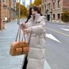 Down Jacket Women's Winter New Style Cotton Coat Knee-length Bread Coat Mid-length Cotton Jacket