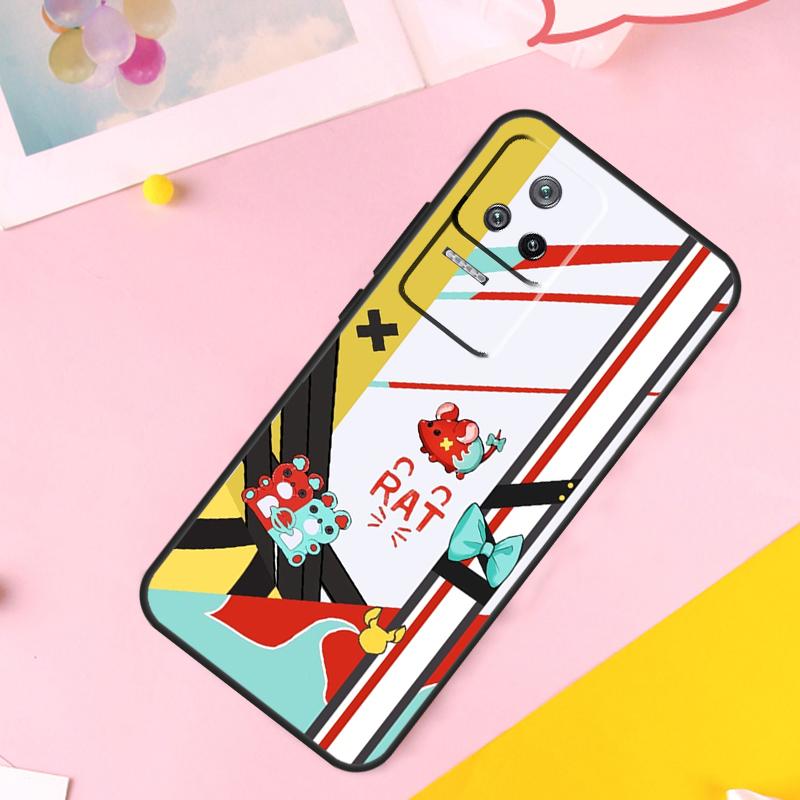 Anime Hololive Case For Xiaomi 13 14 Ultra 12 Lite 11T 12T 13T Pro POCO M6 Pro X6 X5 X3 F3 F5 M5s Cover