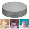 5pcs/set Round Circle Cake Base Cardboard Cake Displays Tray  Dessert Decorating Supplies