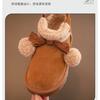 Girls snow boots winter 2025 new children's snow shoes bread shoes piled thickened cotton shoes warm short boots