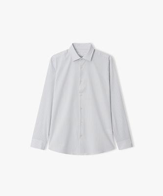 LIBERCLASSY [26Ss] Lms31784 Dark Navy Striped Business Shirt