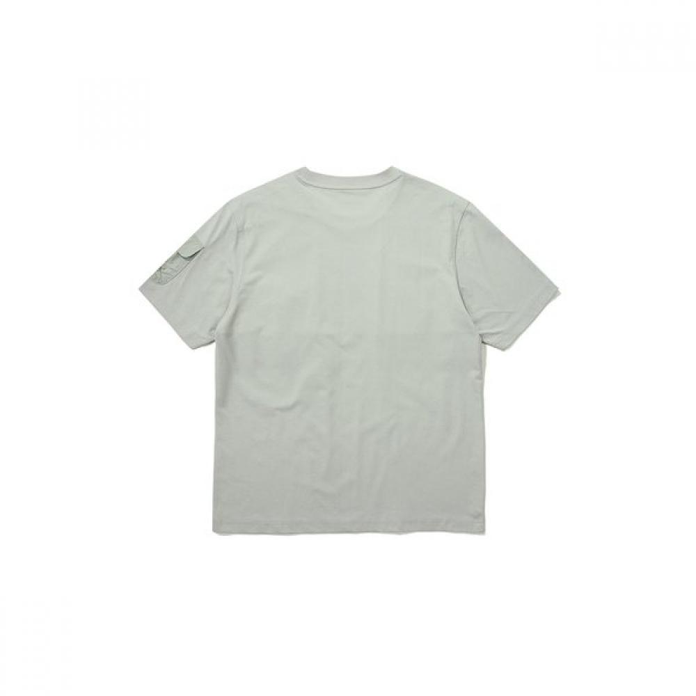 Woven PaTch PockeT ShorT Sleeve T shirT  minT 
