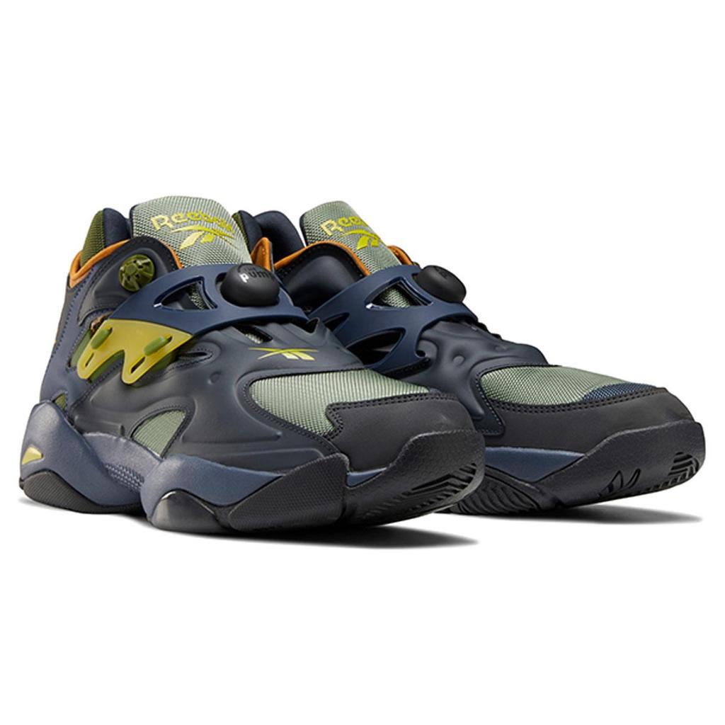 Reebok Pump Court Running Shoes Black/Green FX9929