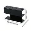 6-Hole Acrylic Tweezer Storage Rack Professional Eyelash Extension Display Stand Space Saving Tweezers Organizer Makeup Tools