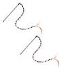 Leopard Print Cat Teaser with Bell and Feather - Long Strip for Self-Entertainment and Stress Relief