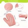 Honeycomb Exfoliating Shower Finger Caps Body Scrub Cleansing Bath Mitt Breathable Odorless Skin Care Tool Multi-Color