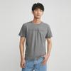 Calvin Klein Color Block Round Neck Pullover Short Sleeve T-Shirt Men Tops Mist-Blue J323262-PN6