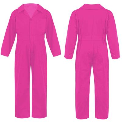 Kids Boys Mechanic Cosplay Costume Halloween Carnival Birthday Party Coverall Jumpsuit Flight Suit
