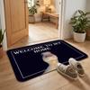 Water-absorbing Beagle Floor Mat 40*60cm Door Carpet Creativity Foot Mat  Home Decor