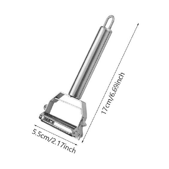 Stainless Steel Vegetable Peeler Multi-Functional Potato Peeler Fruit & Potato Slicer Vegetable Shredder for Kitchen Accessories Cooking Tools