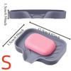Silicone Bathroom Soap Dishes and Kitchen Sink Organizer, Sponge Holder, Dish Soap Tray, Idear for Dispenser, Scrubber,Bottle,Cup on Sink